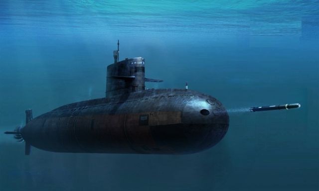 sub armura subțire submarin