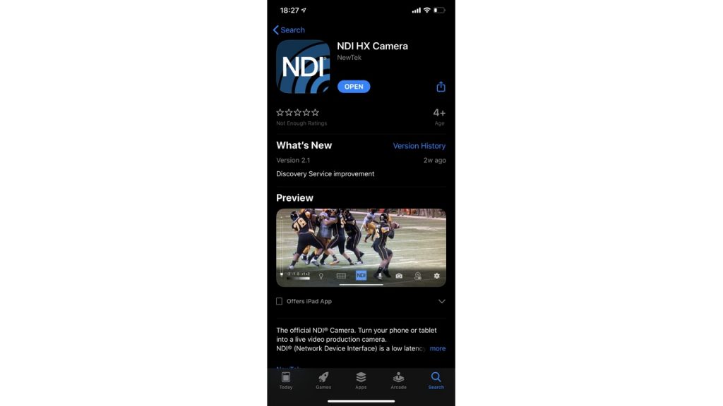 ndi app