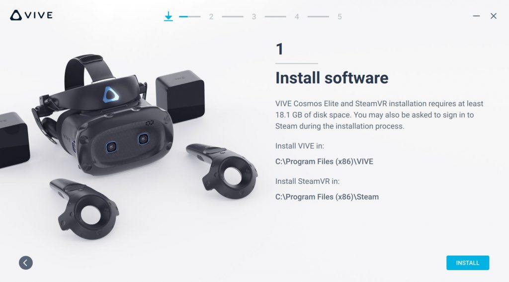 Vive software
