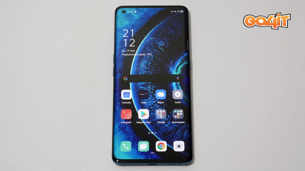 Oppo Find X2 front center