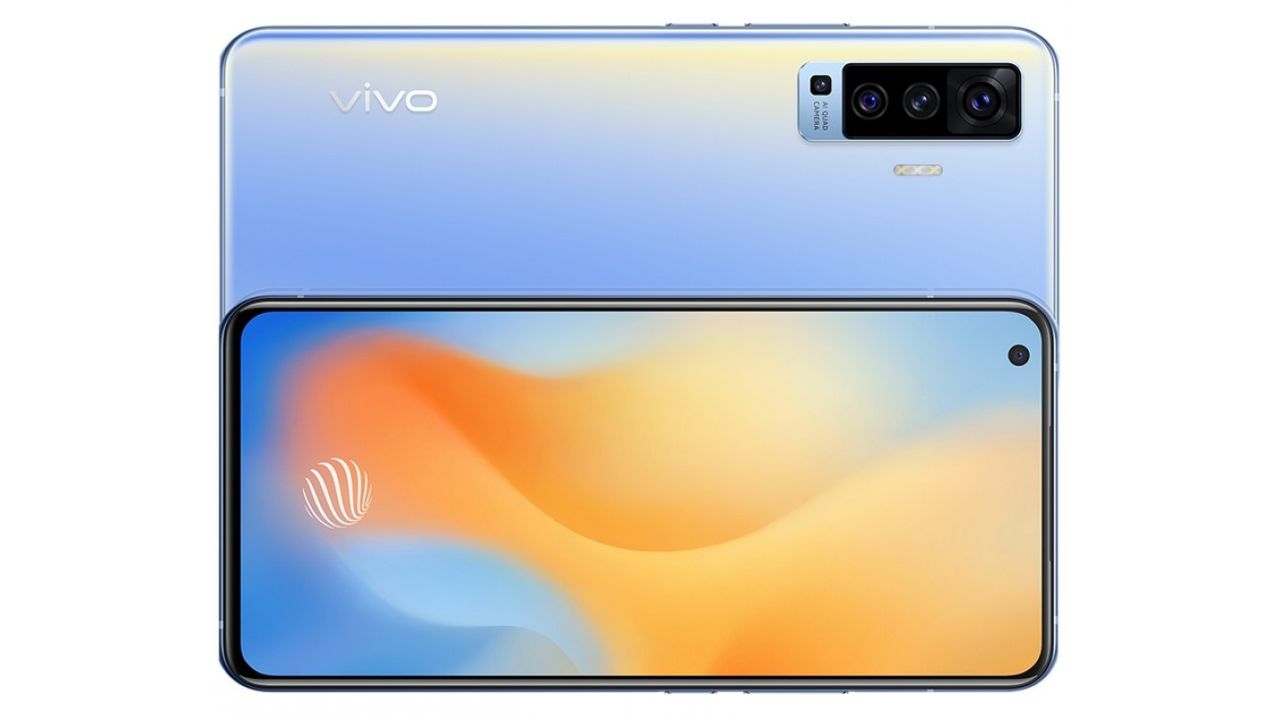 Vivo X50 blue landscape