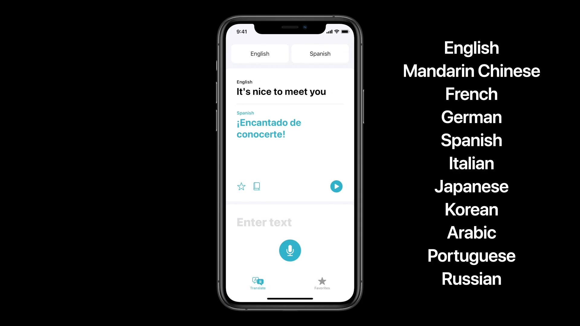 siri translate