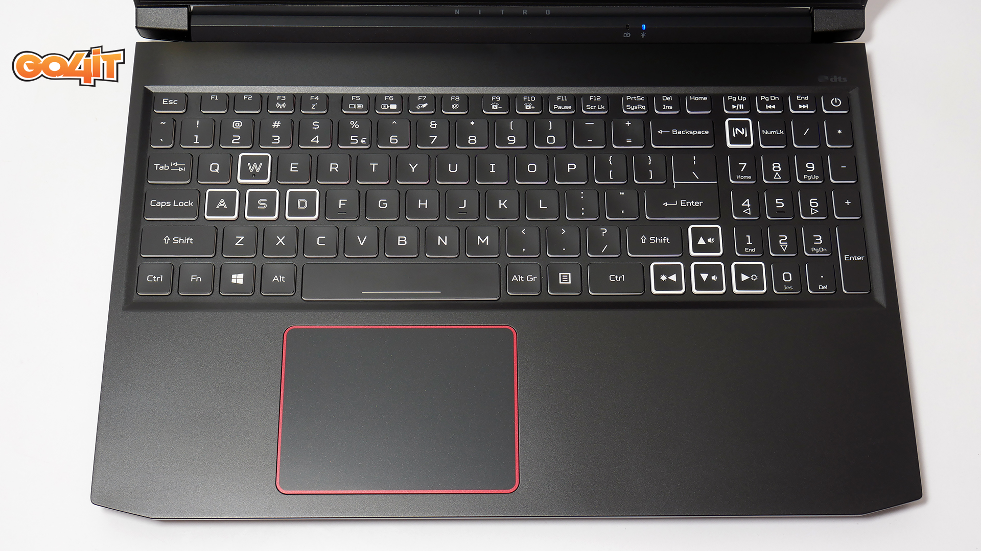 Acer Nitro 7 keyboard