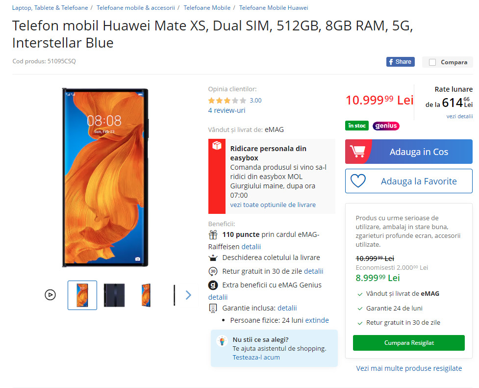 Care Este Cel Mai Scump Gadget Huawei Scos La Vanzare Pe Emag Go4it