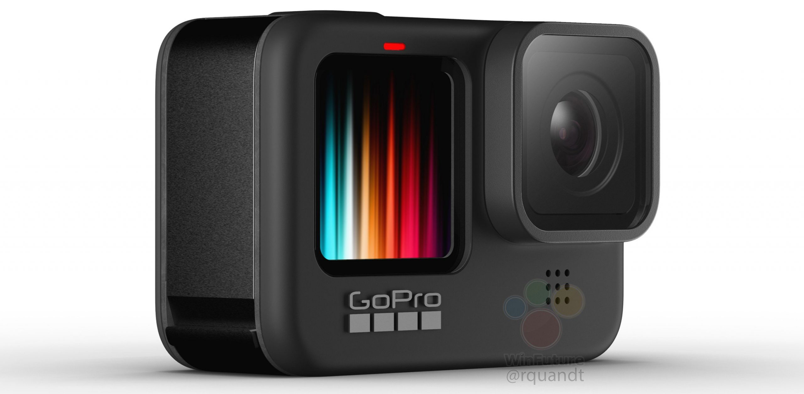 GoPro Hero 9 Black apare în primele fotografii: display frontal și