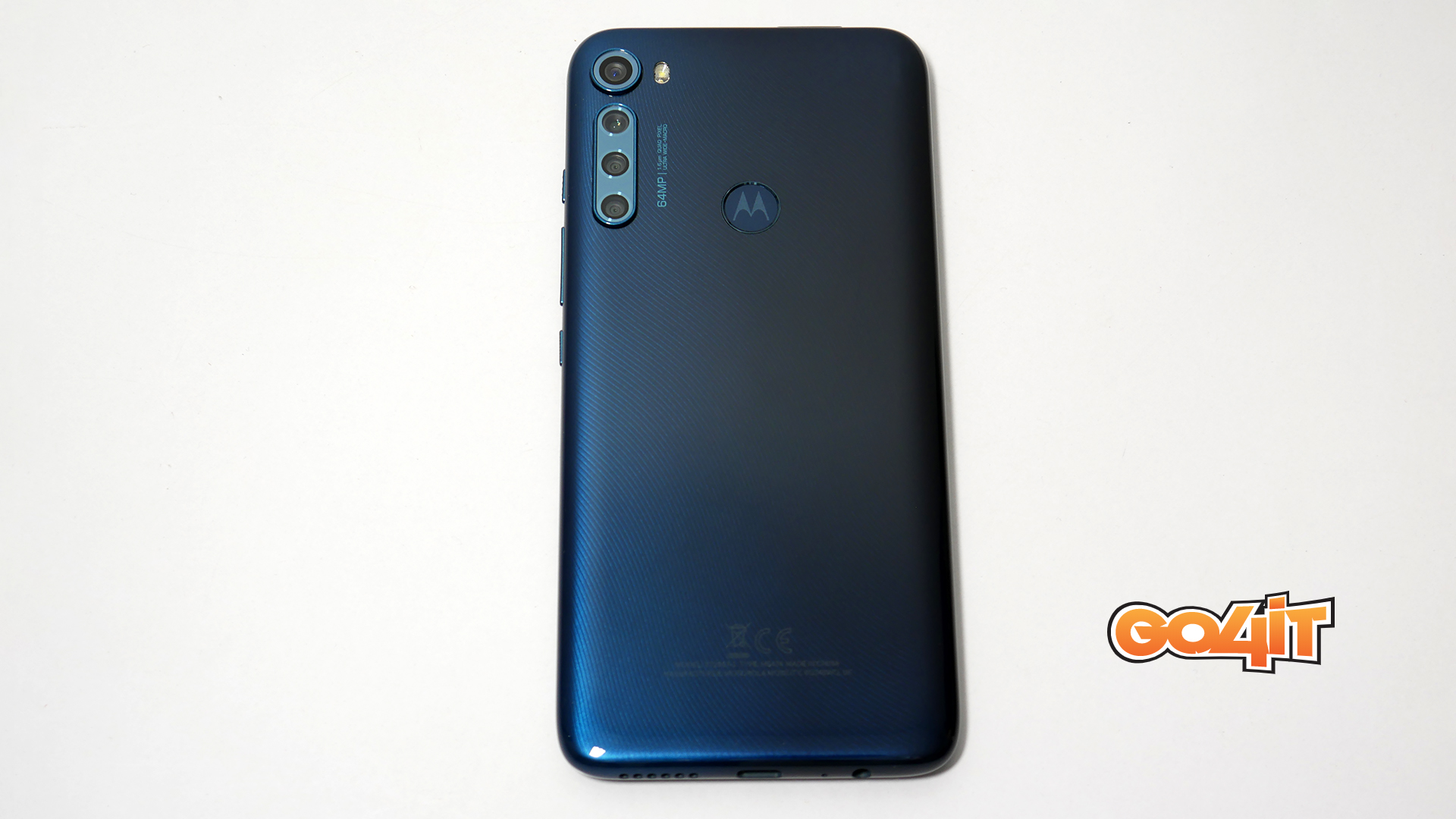 Motorola One Fusion+ back center