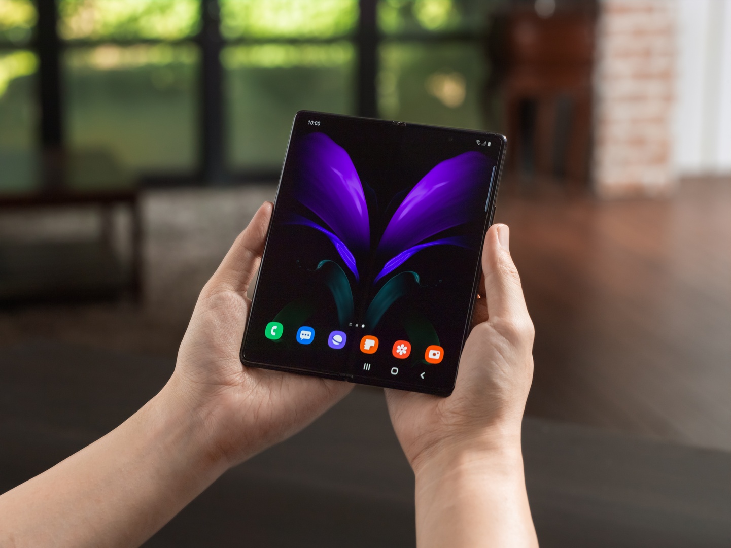 Galaxy Z Fold2 open