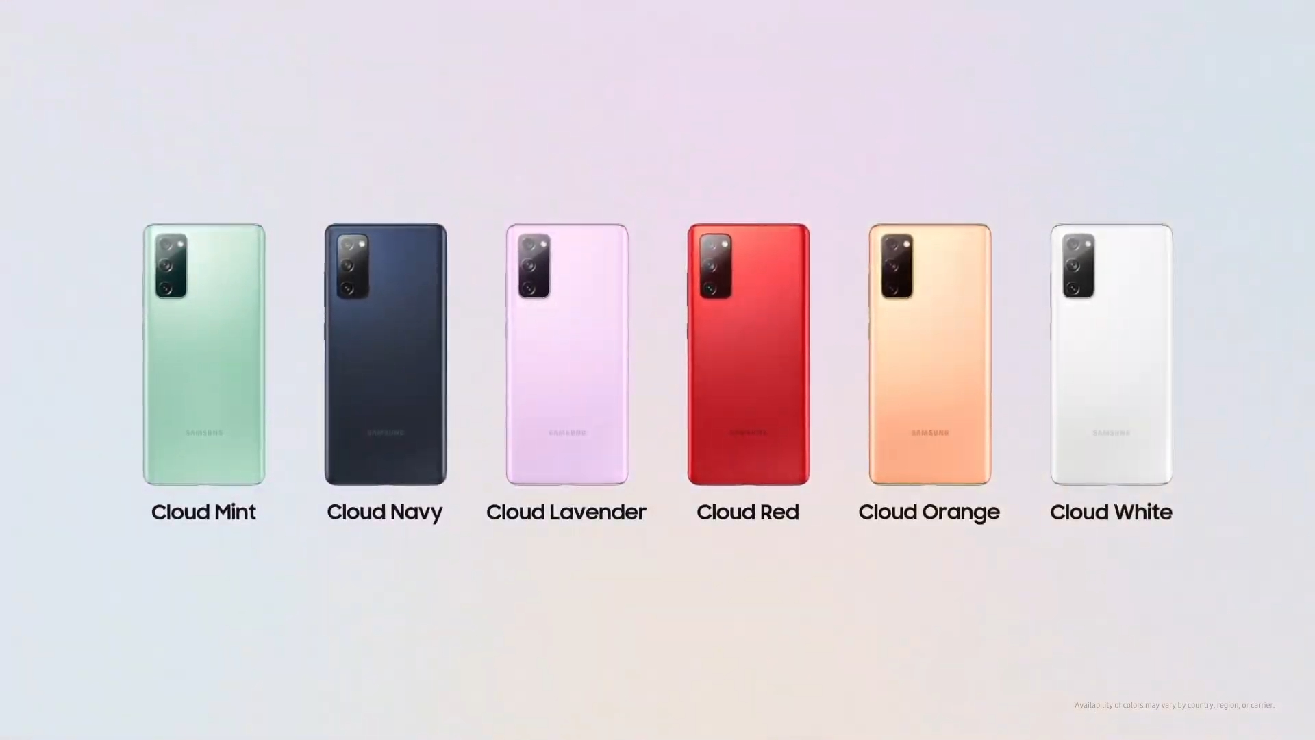 galaxy s20 fe colors