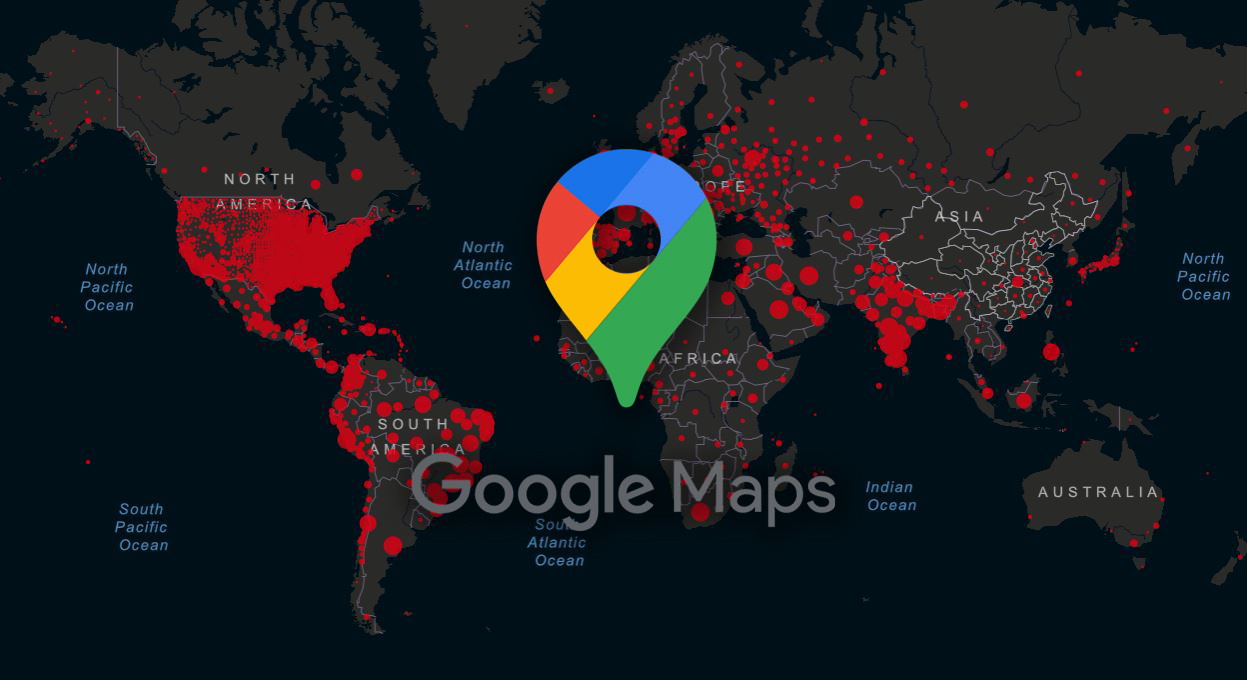 google maps covid-19