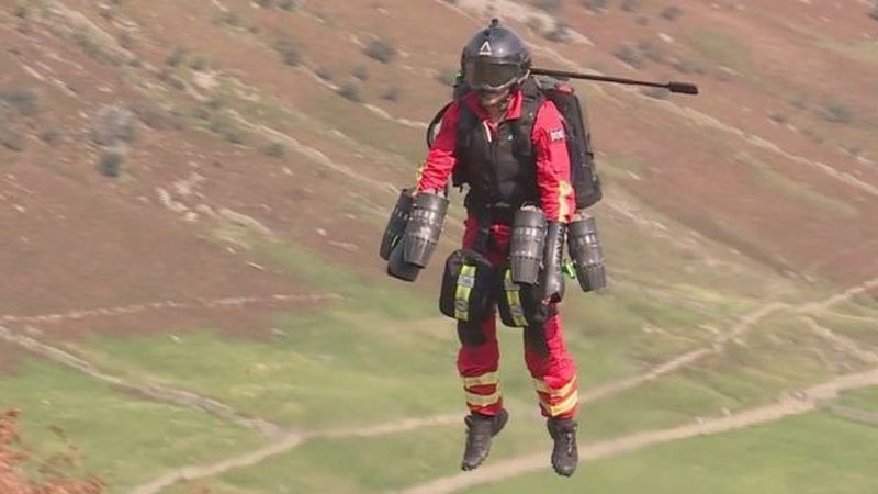 Paramedicii în jet pack ar putea fi o realitate în curând
