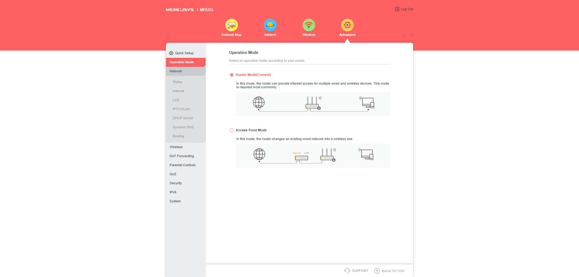 mercusys advanced