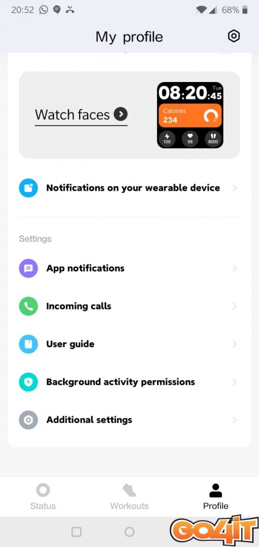 xiaomi wear ios