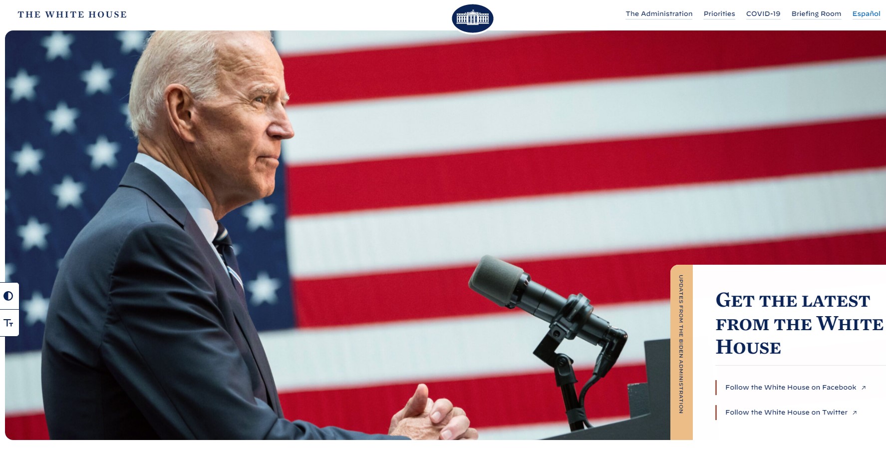 Mesajul ascuns de Biden în codul site-ului relansat al Casei Albe