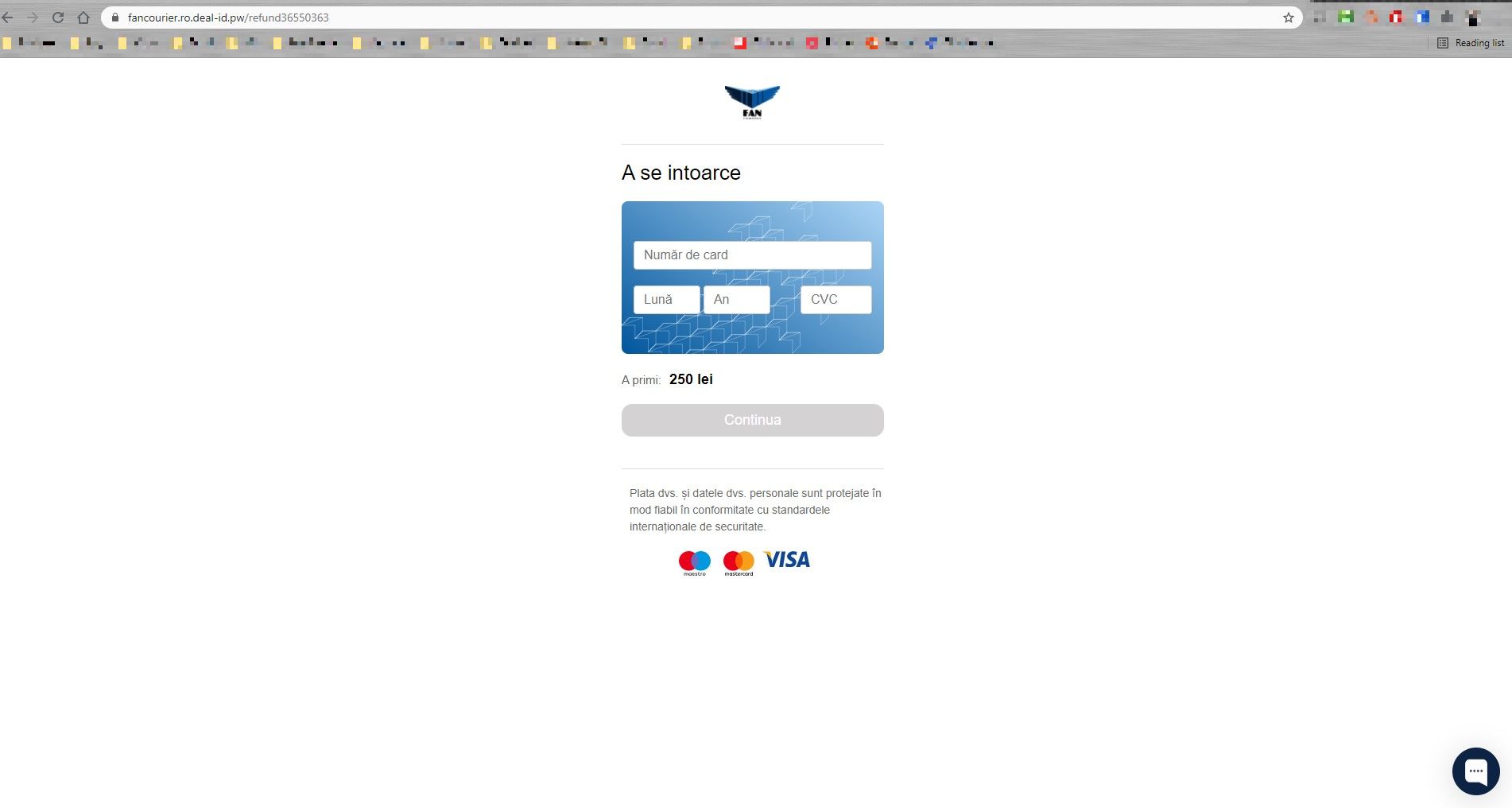 O OperaÈ›iune De Phising In Derulare Se FoloseÈ™te De Olx È™i Fan Courier