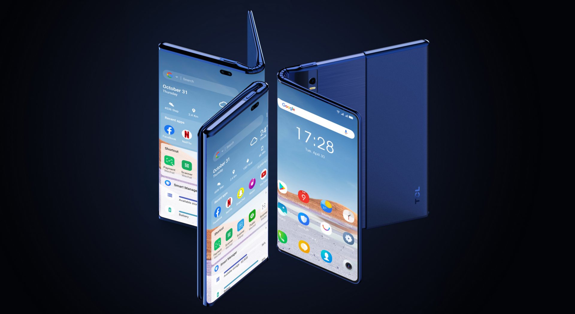 Un producător chinez promite să creeze primul telefon cu ecran rulabil și pliabil