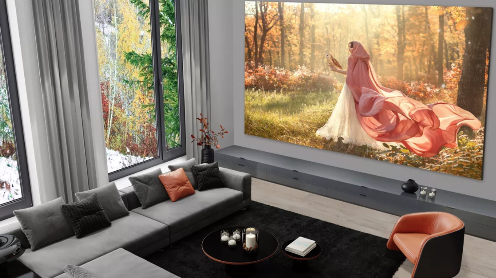 Cel mai mare televizor LG are 335 inch în diagonală și ecran microLED. Cât costă?