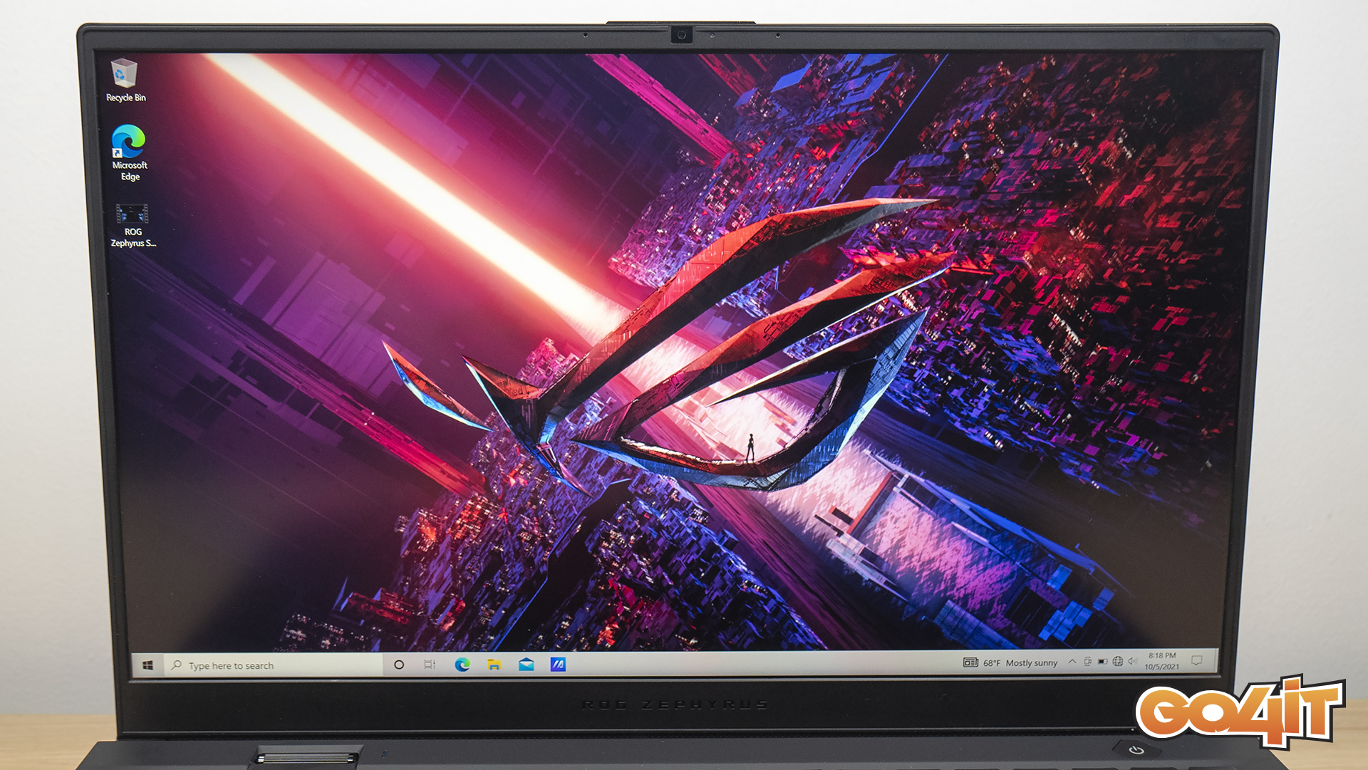 ROG Zephyrus S17 screen