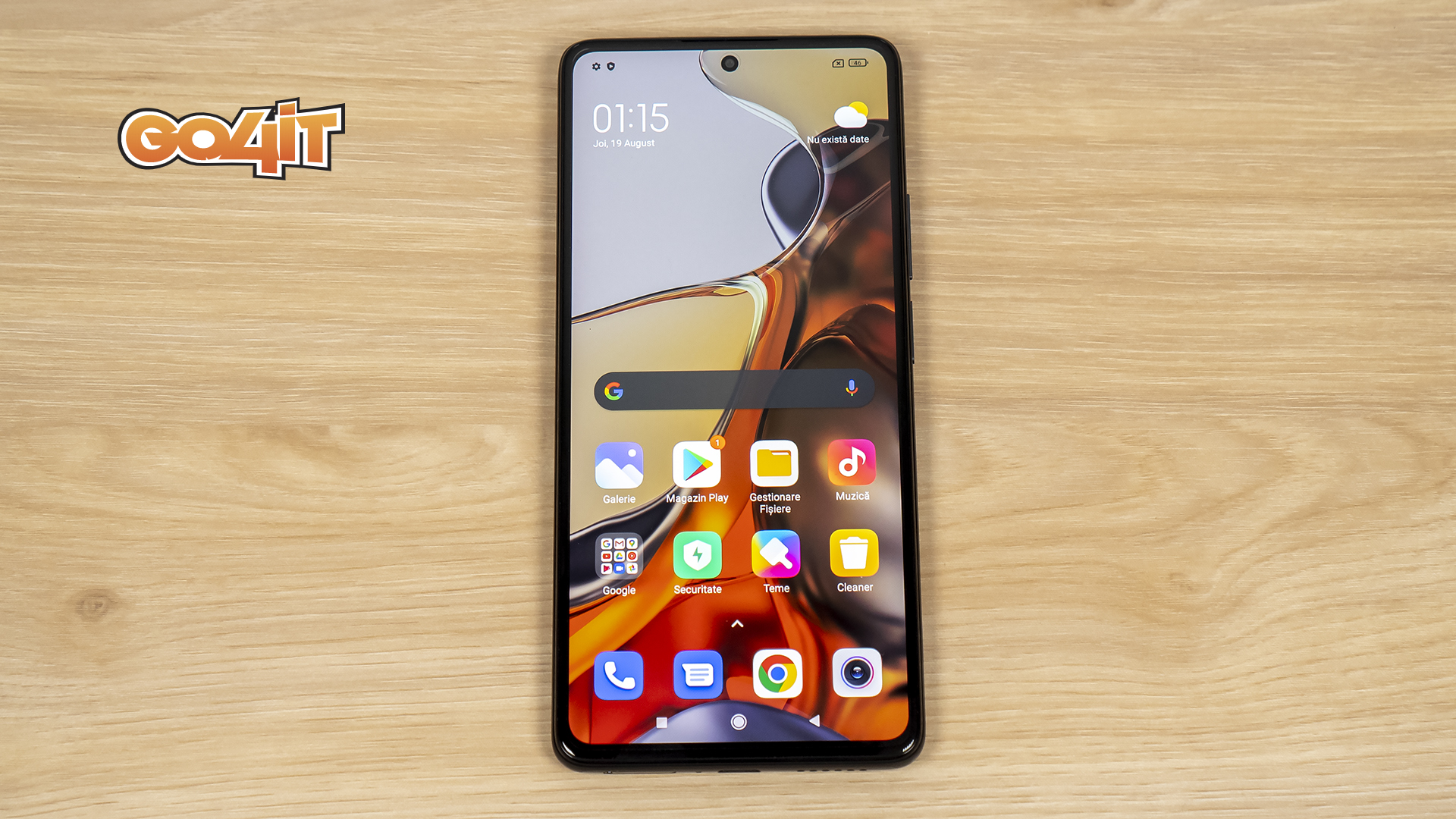 Xiaomi 11T Pro front center