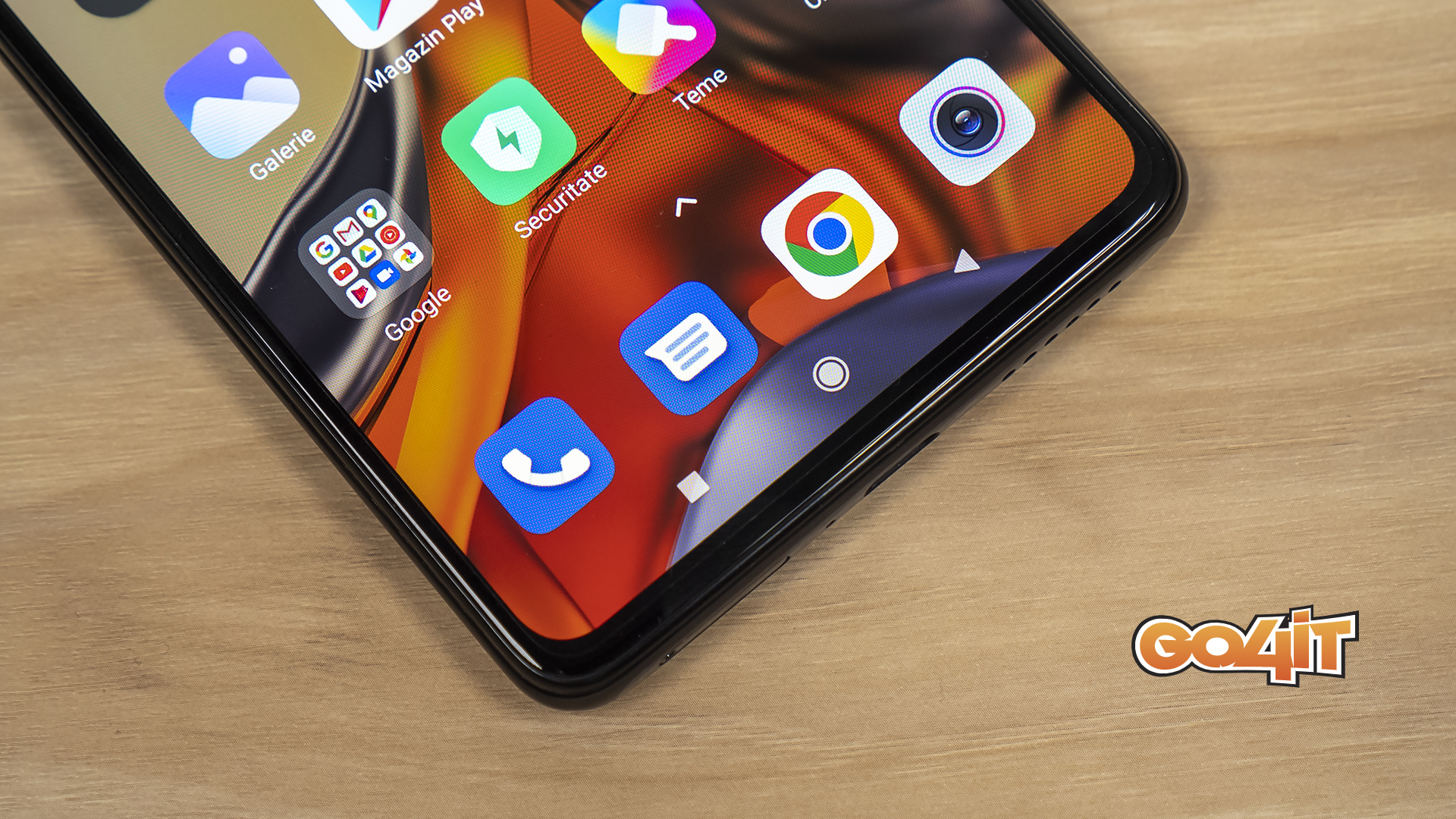 Xiaomi 11T Pro screen bottom