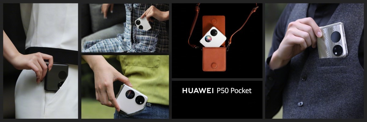 Huawei P50 Pocket photos