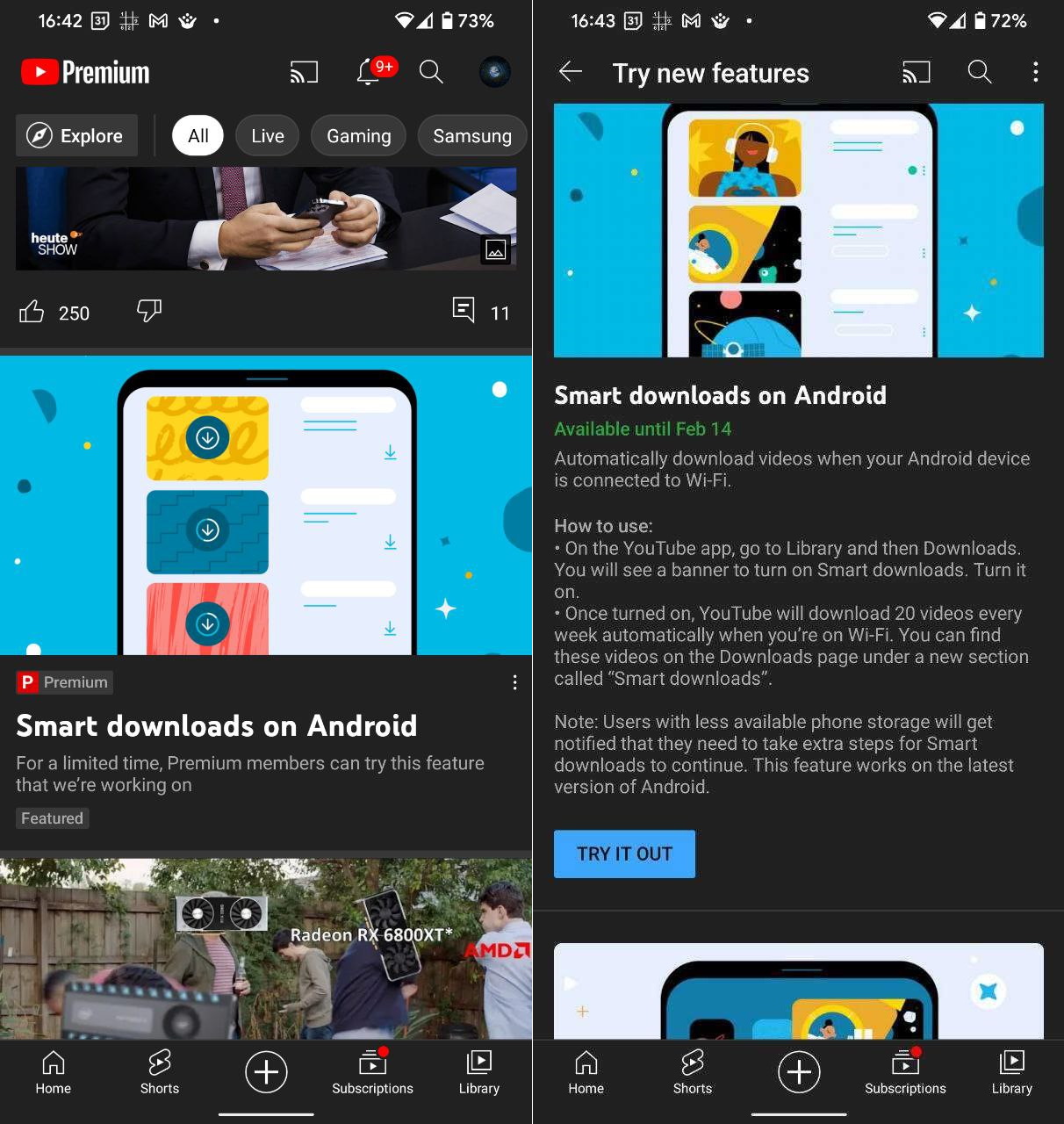 YouTube Smart Downloads