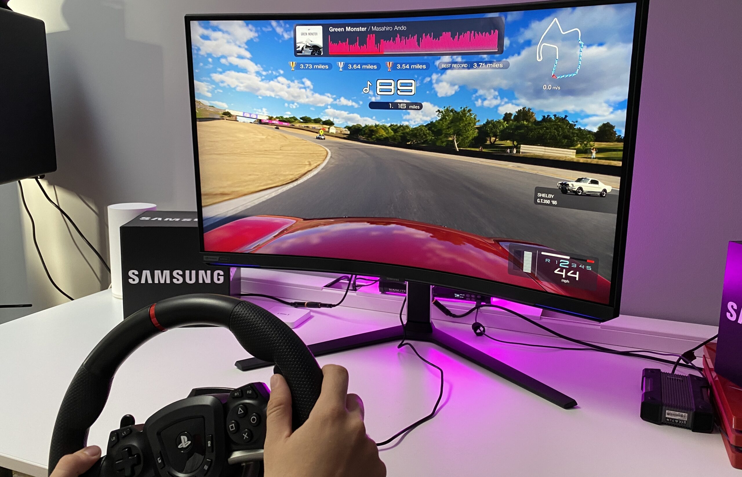 samsung odyssey neo g8 4k gran turismo