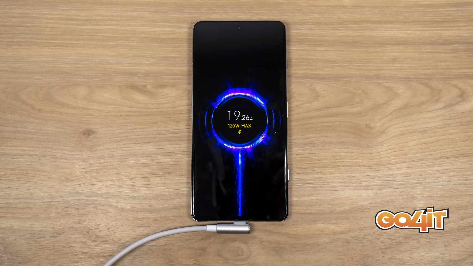 POCO F4 GT 120W charging