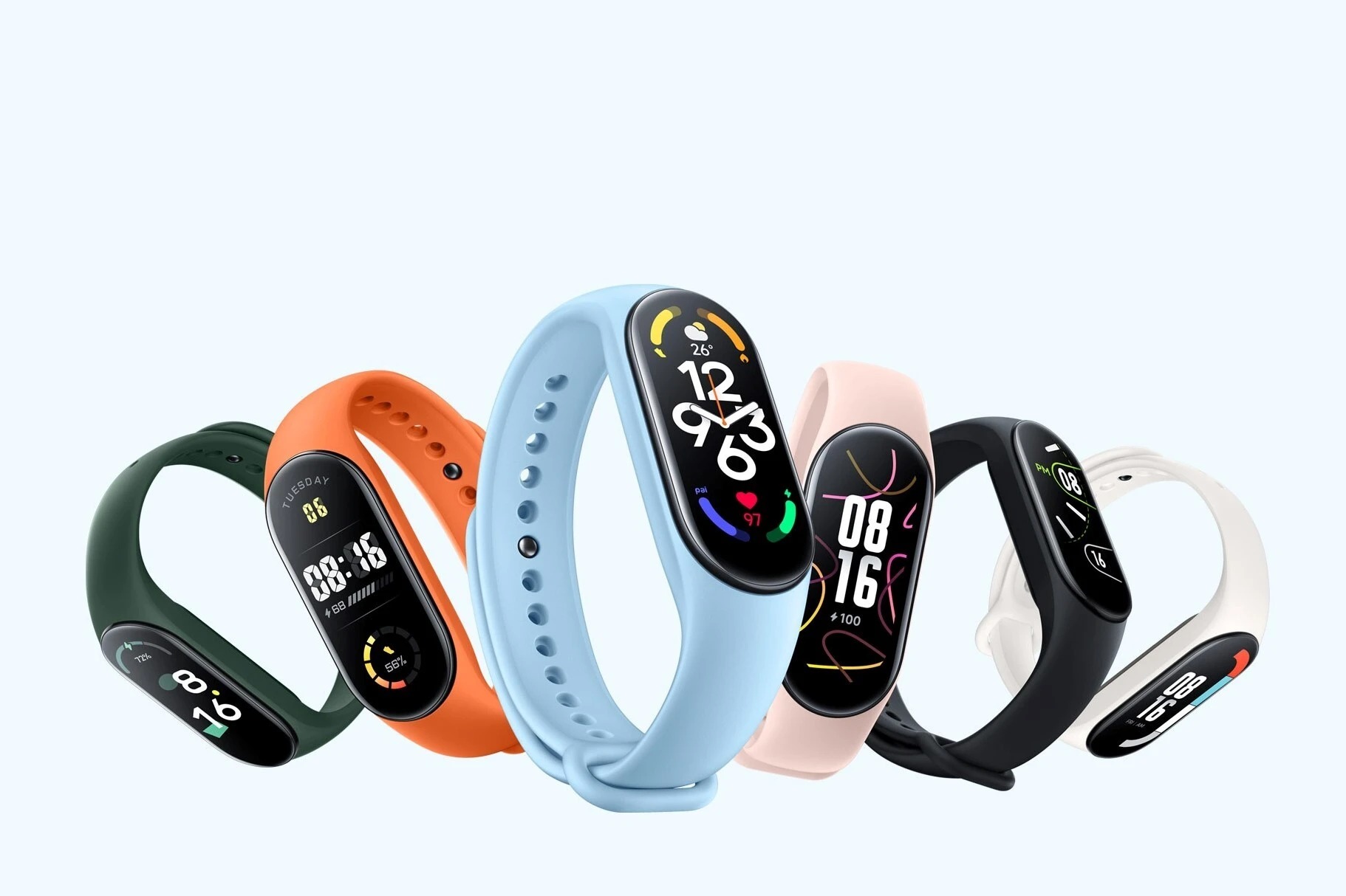 xiaomi band 7 colors