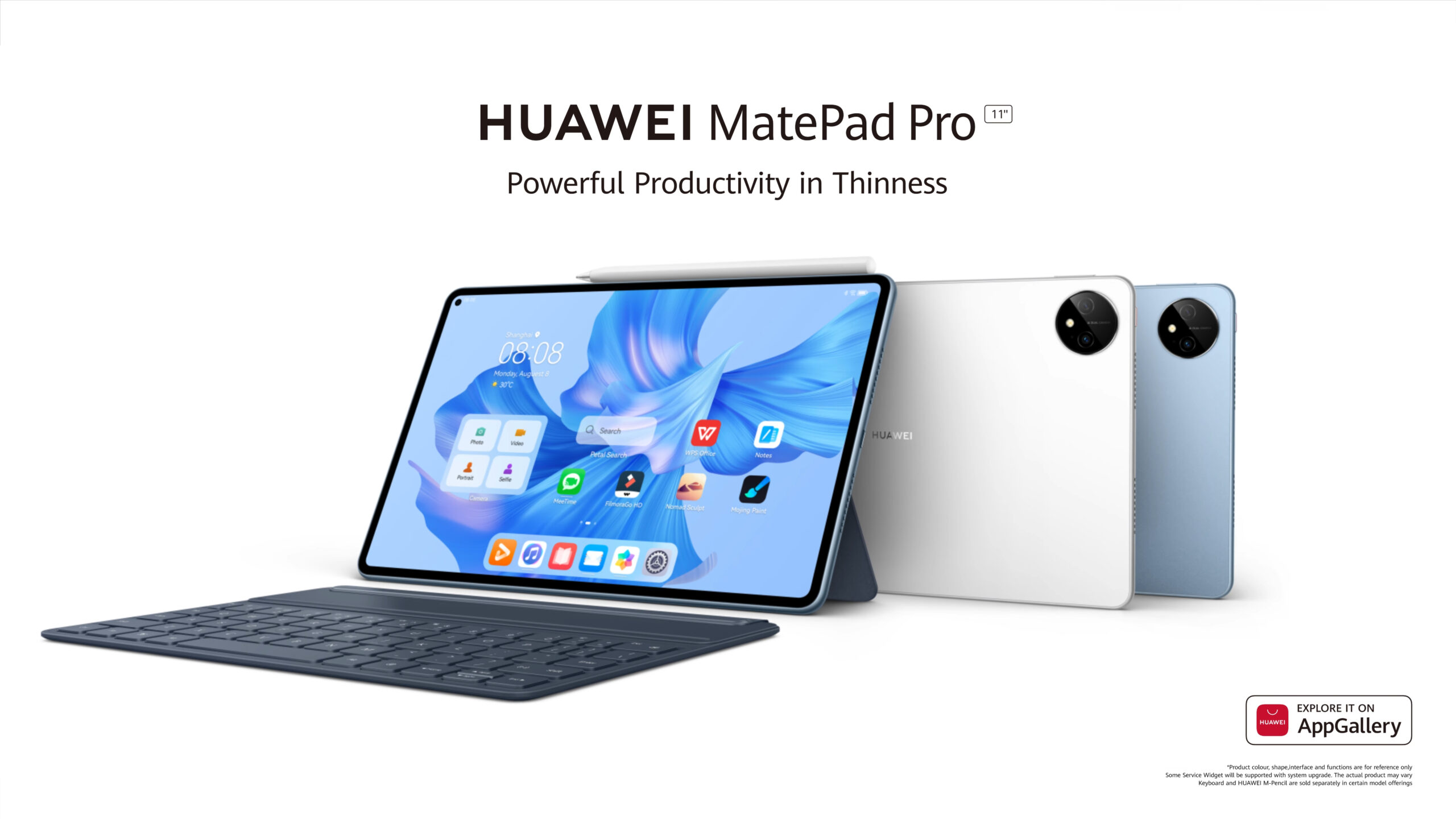 HUAWEI presenta la primera tableta con HarmonyOS 3, MatePad Pro 11 2022