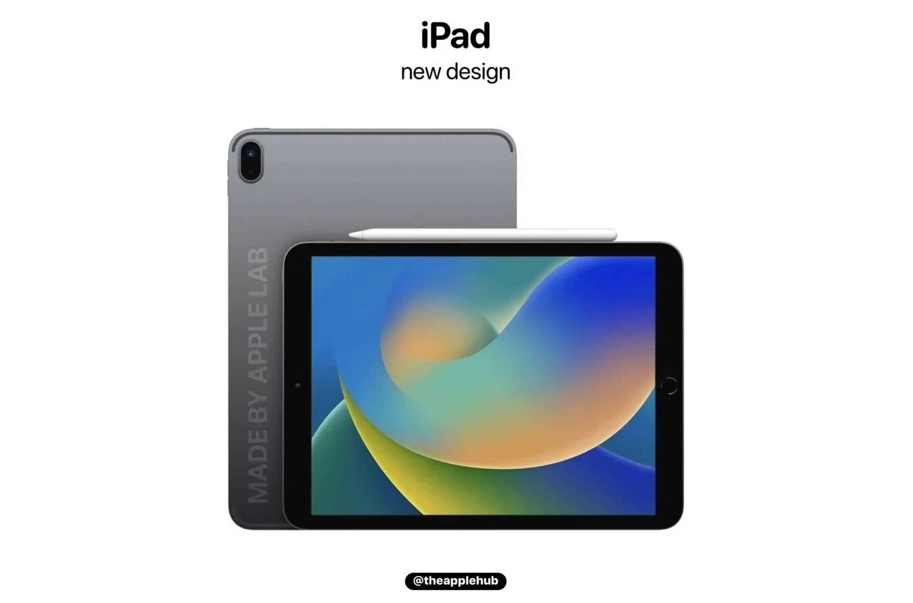 ipad 10 render