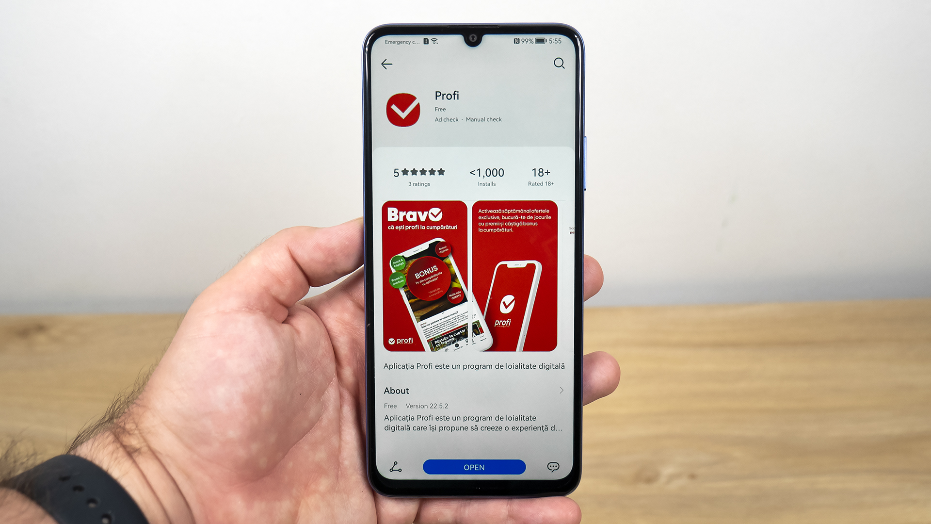 Cum instalezi aplicația Profi din AppGallery pe telefonul tău Huawei