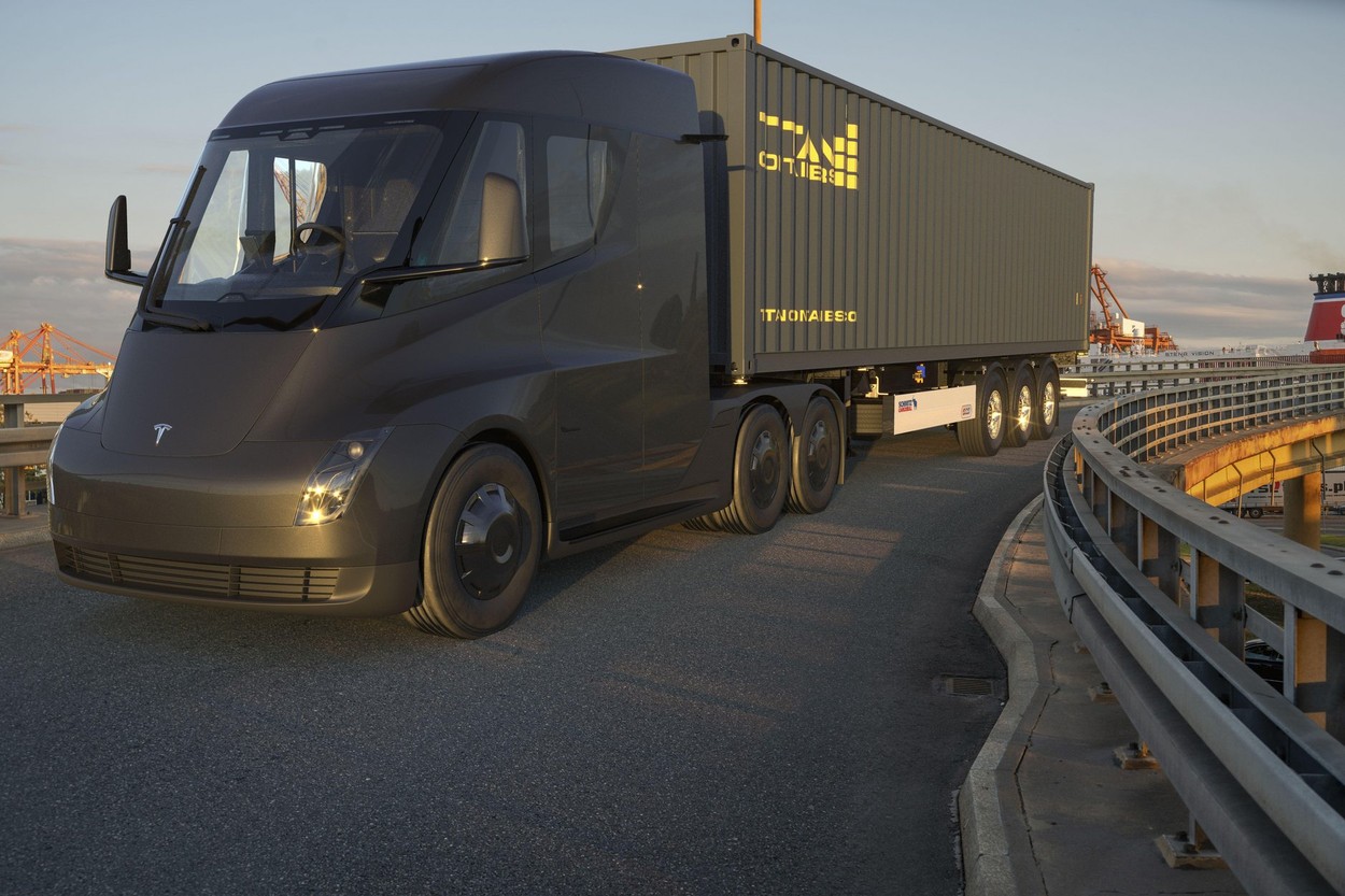 Tesla semi pepsi