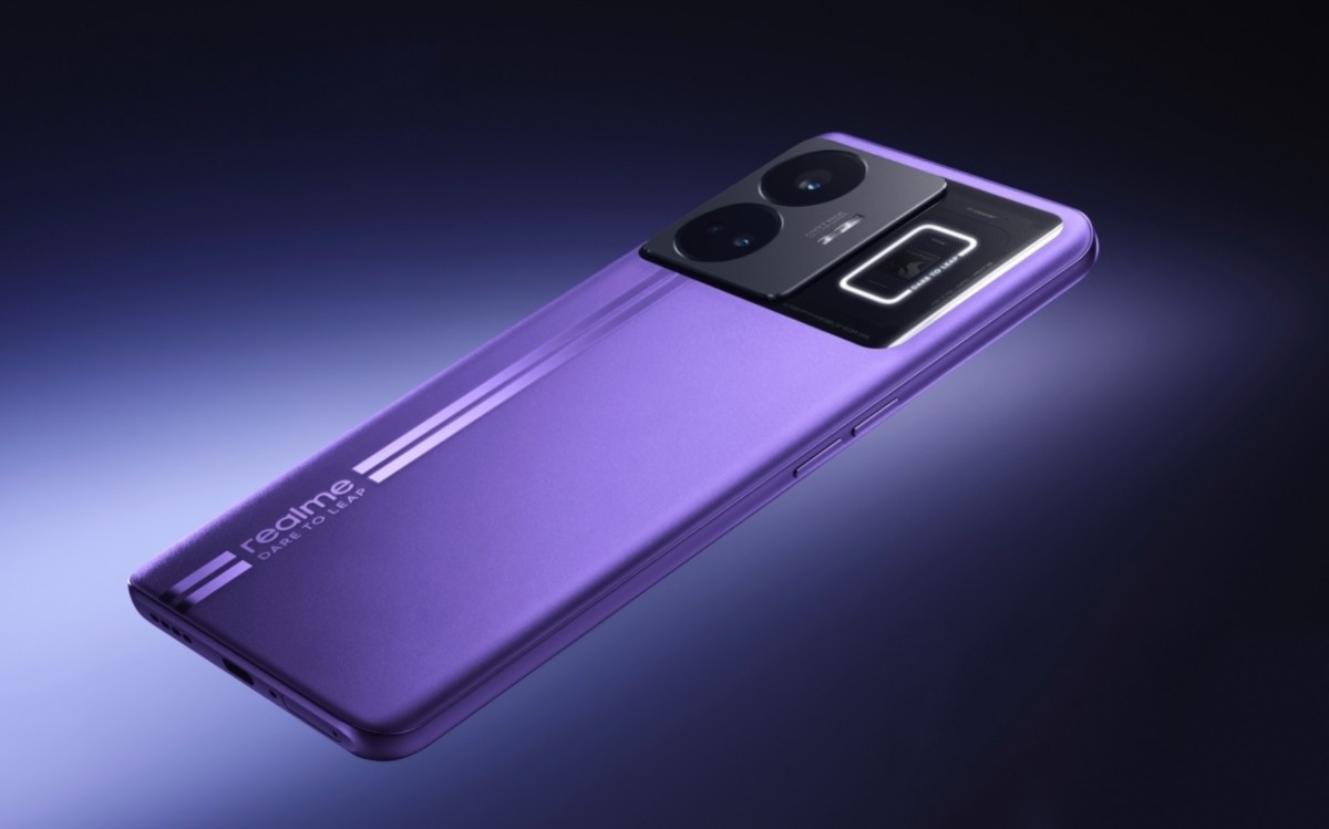 Relame GT Neo 5 purple back