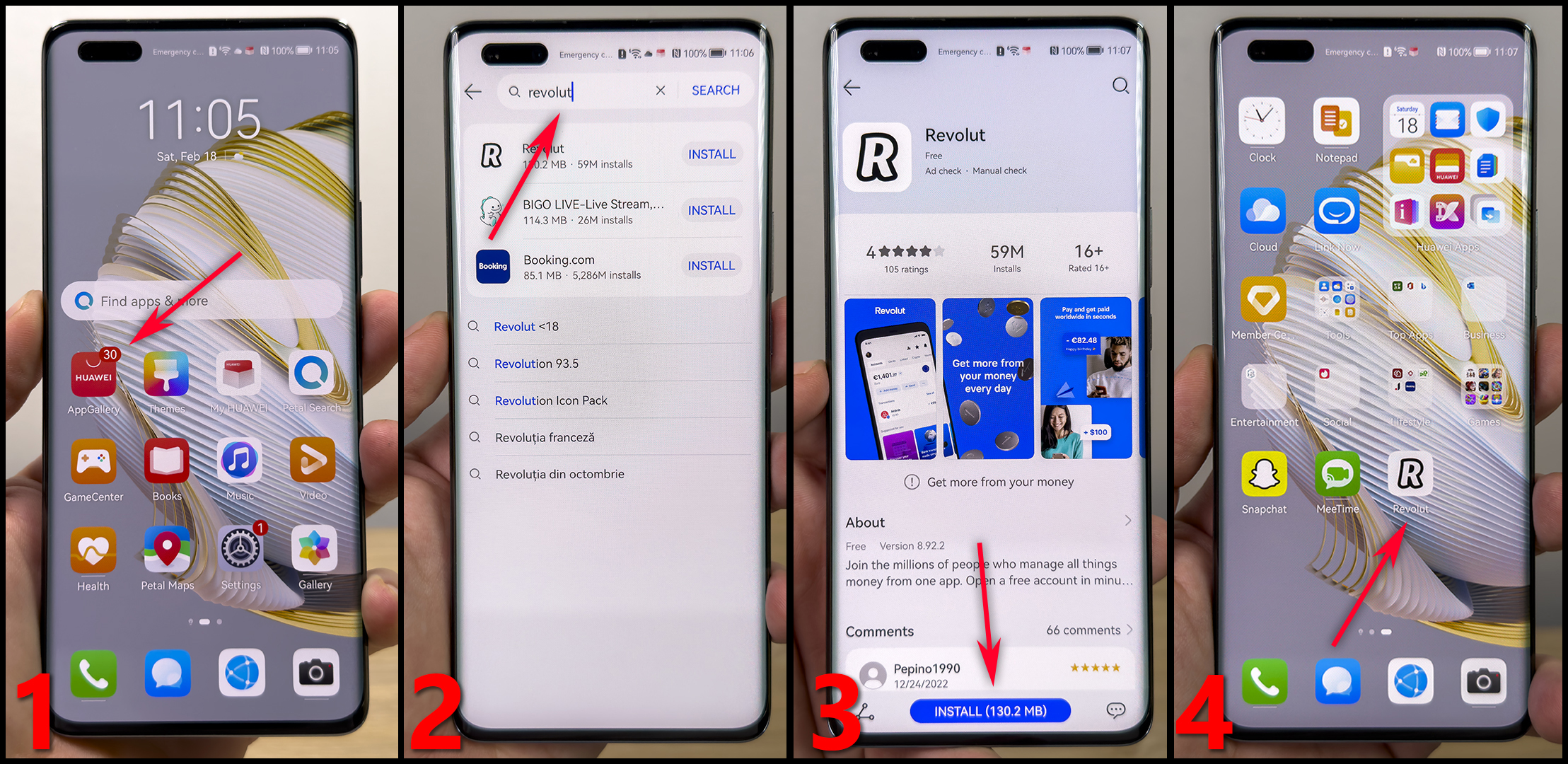 install revolut appgallery