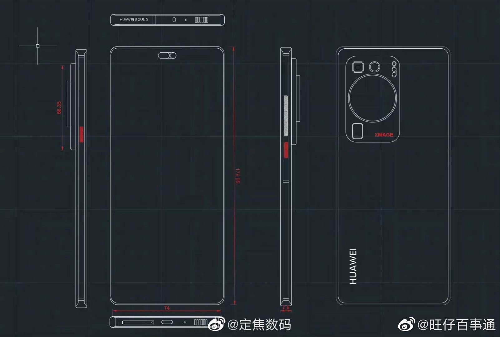 huawei p60 pro schematics