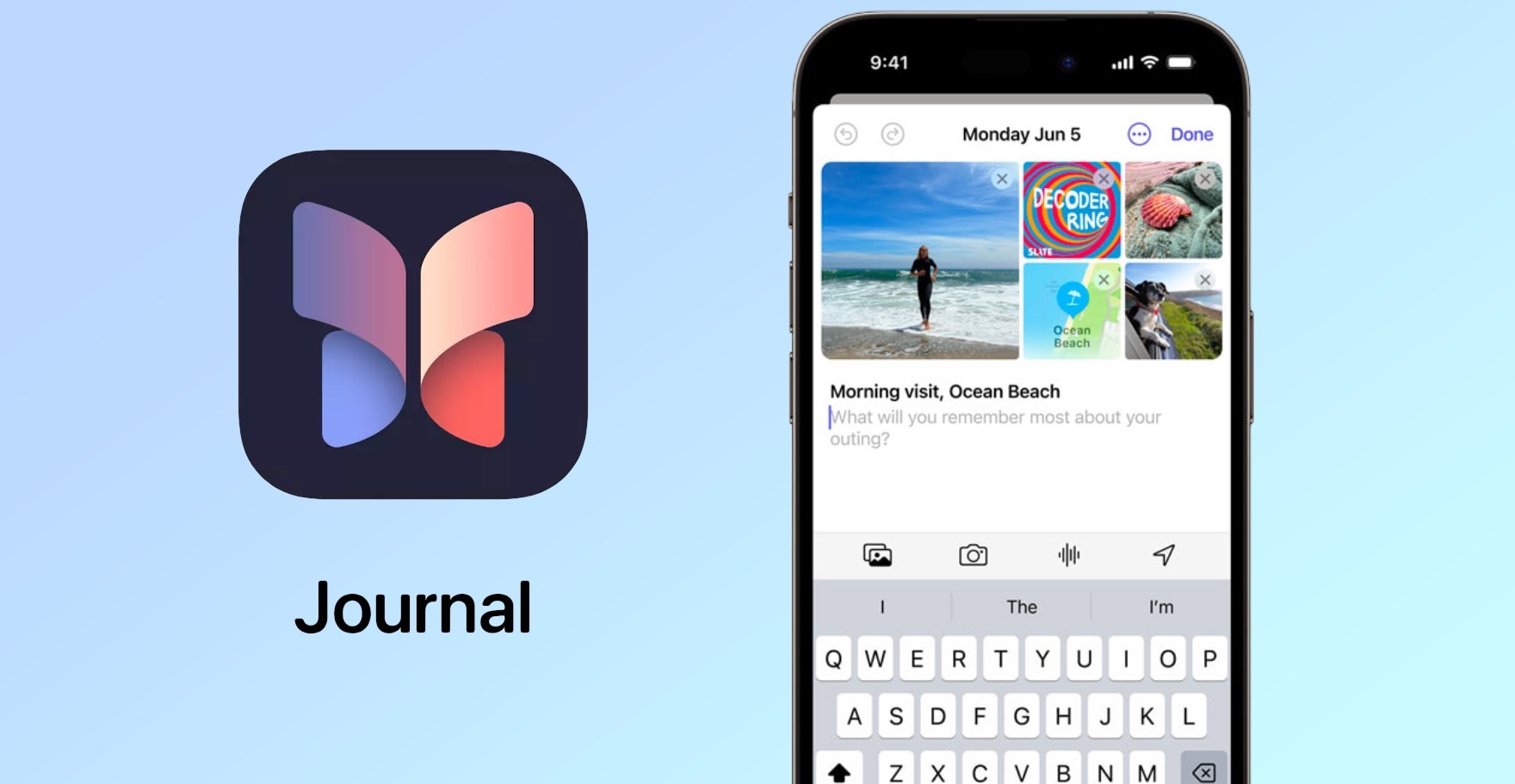 ios 17 journal