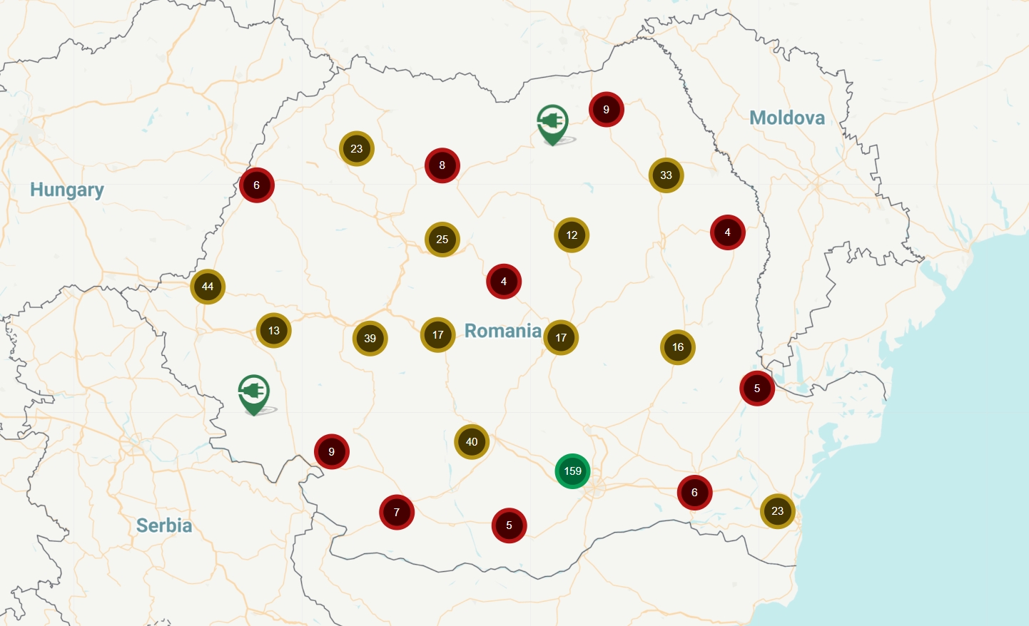 Ministerul Energiei a lansat o hartă a stațiilor de încărcare din România dedicate mașinilor electrice. Cum pot contribui cetățenii la îmbunătățirea acesteia