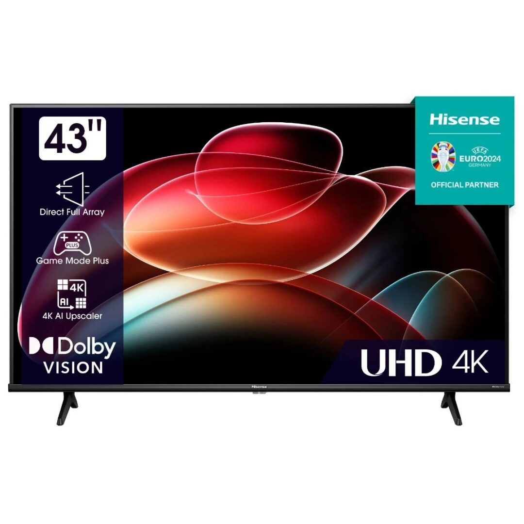 Smart TV la calitate 4K în oferta Dedeman (diagonala 108 cm). Pentru o experiență cinematică la tine acasă