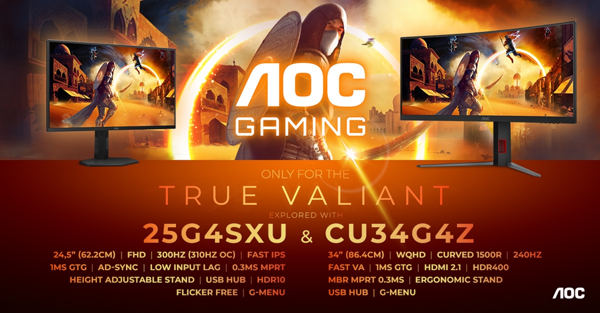  Experiență De Gaming Cu Refresh De 310 Hz și 240 Hz, Prețuri Atractivă și Avantaje Performanțe De Noutate!