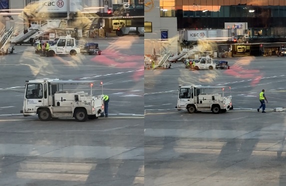 provocări neprevăzute și sfaturi utile pentru un bagaj rezistent – VIDEO captivant cu incidente surprinzătoare pe pistă, dezvăluind dinamica logisticii aviatice și importanța unui troler durabil.