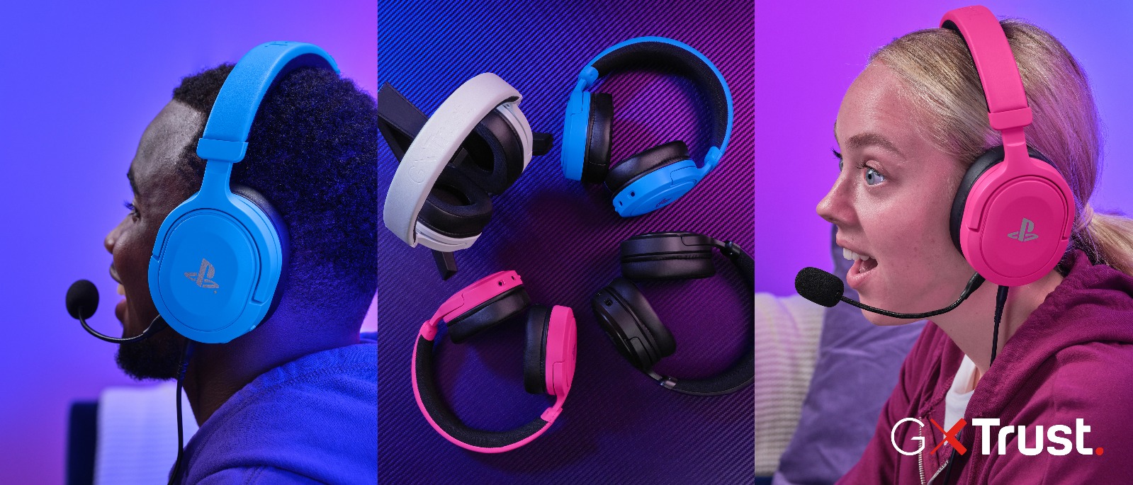 Trust își extinde gama de căști Forta Gaming pentru PlayStation cu noile culori Starlight Blue și Nova Pink, punând accent pe stil și sustenabilitate