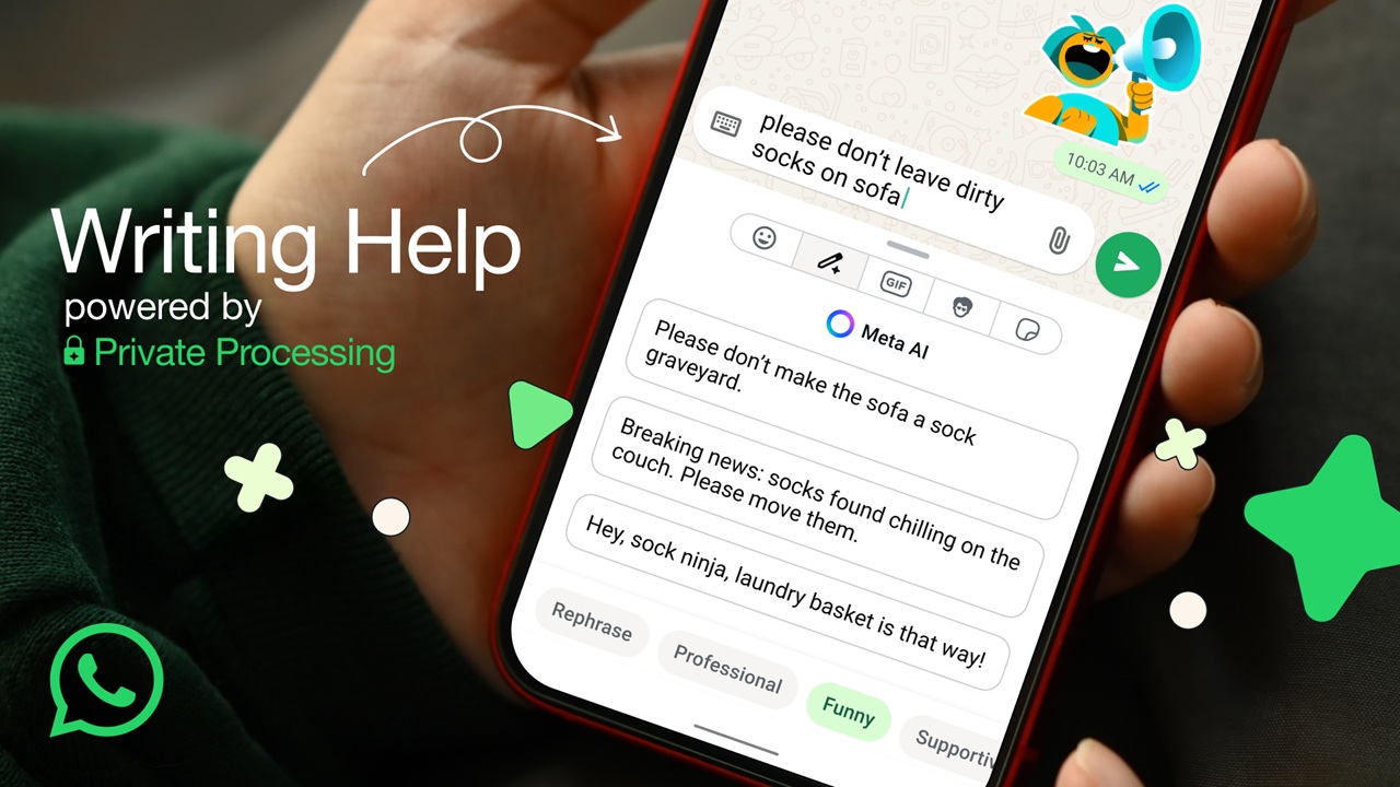 Cum te ajută noua funcție WhatsApp Writing Help să-ți perfecționezi mesajele fără a compromite confidențialitatea? Descoperă tehnologia din spatele asistentului AI de scriere!