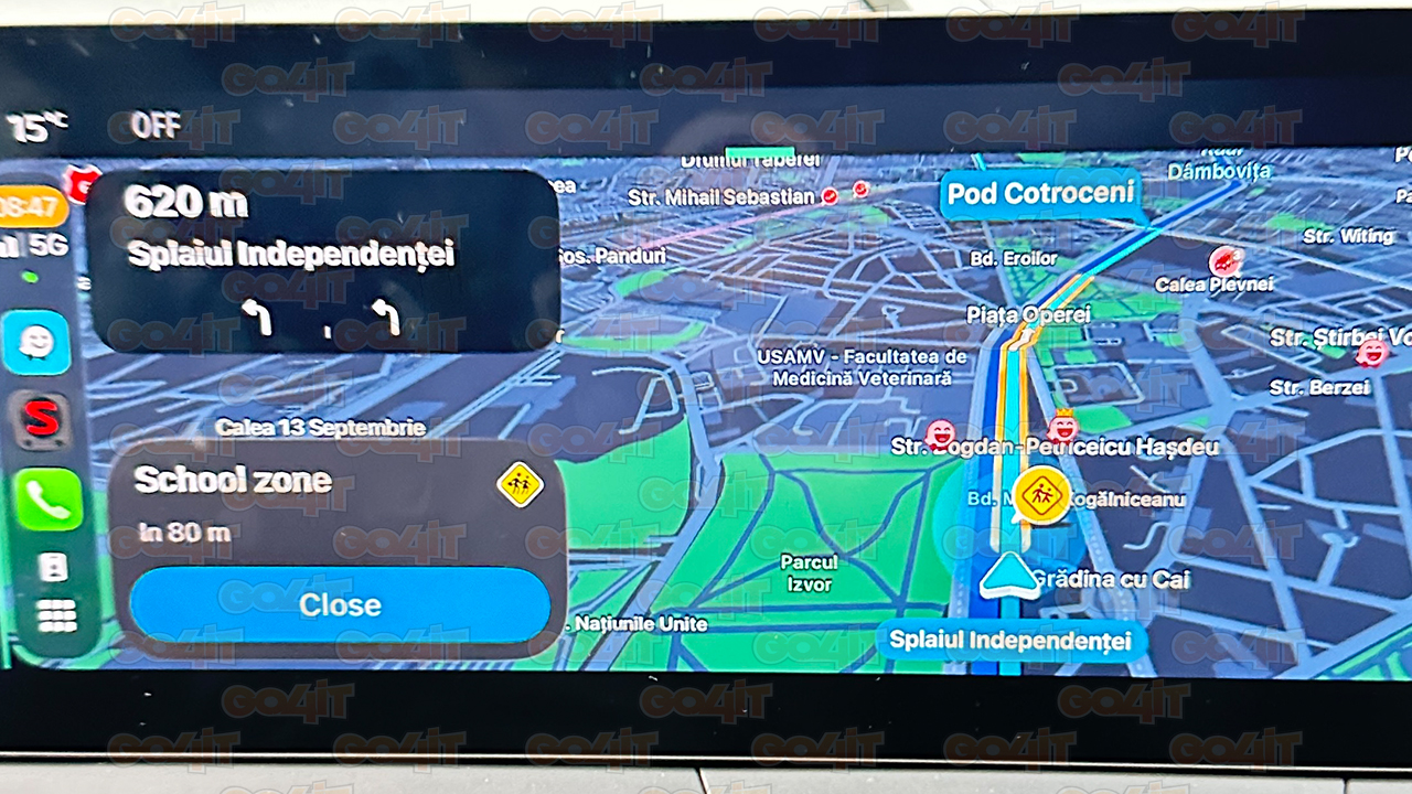 Distrag atenția în trafic? Șoferii își exprimă îngrijorările privind siguranța aplicației de navigație.