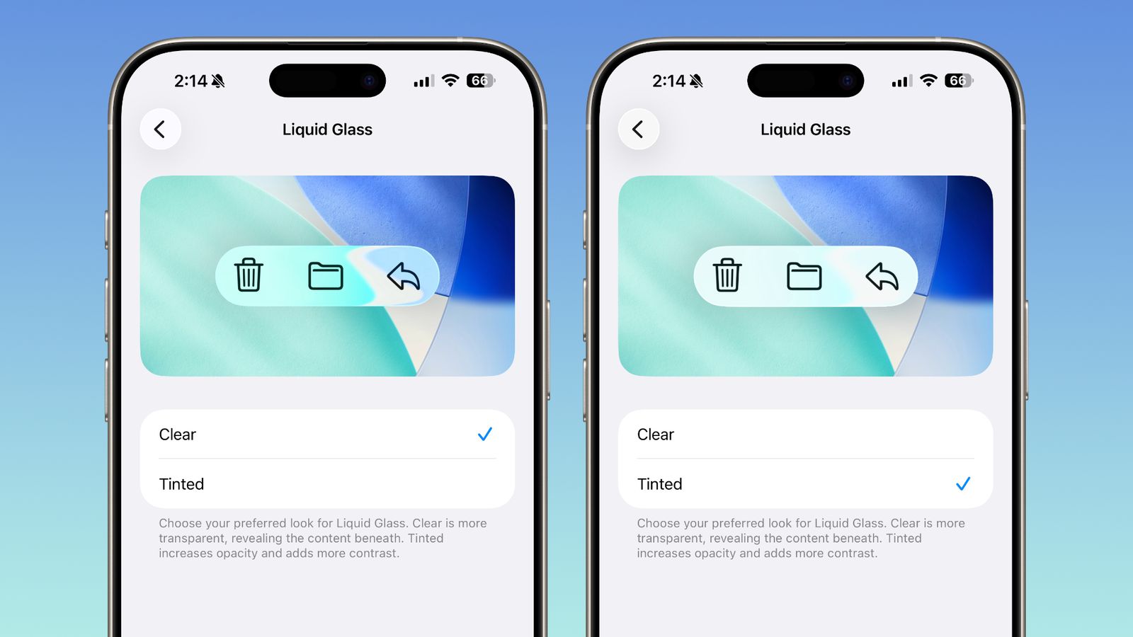 Apple rezolvă problemele Liquid Glass cu o nouă funcție de display.