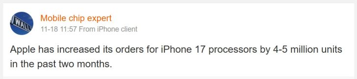 „Mobile chip expert” A19