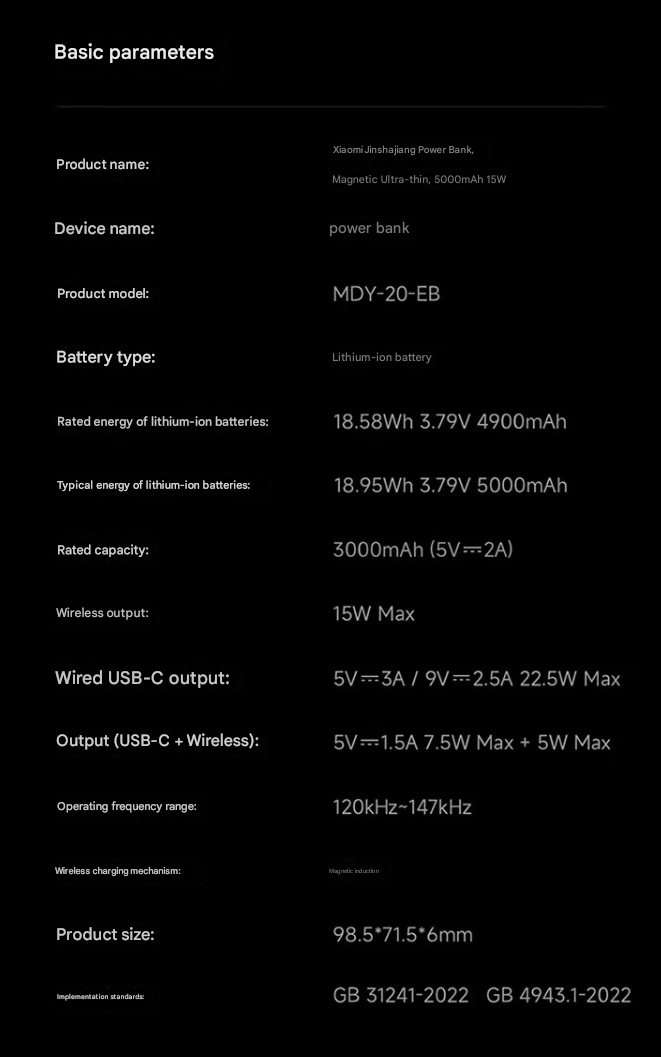 Xiaomi MagSafe Slim