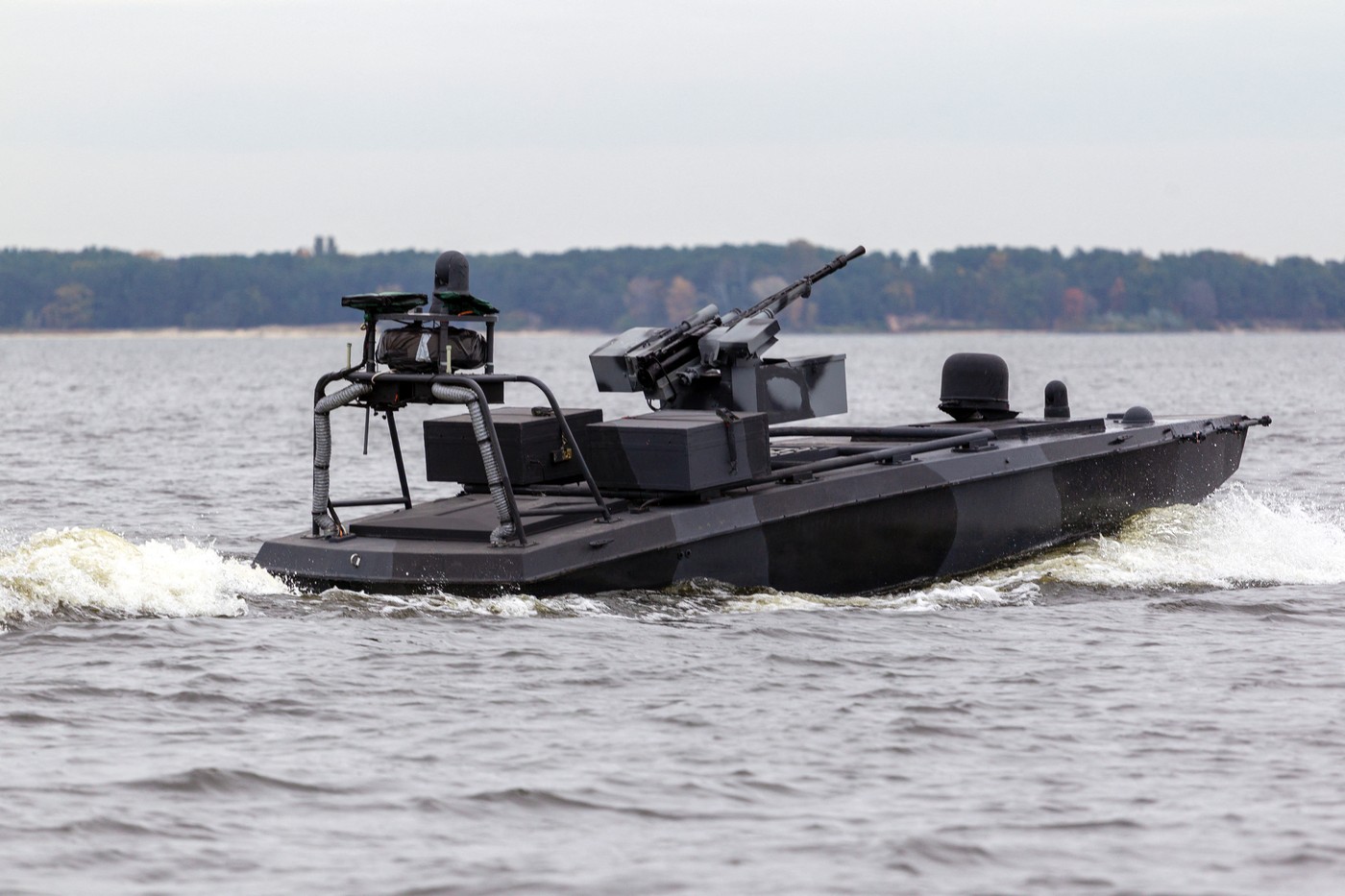 Dronă marină, distrusă în apropierea platformei Neptun Deep din Marea Neagră