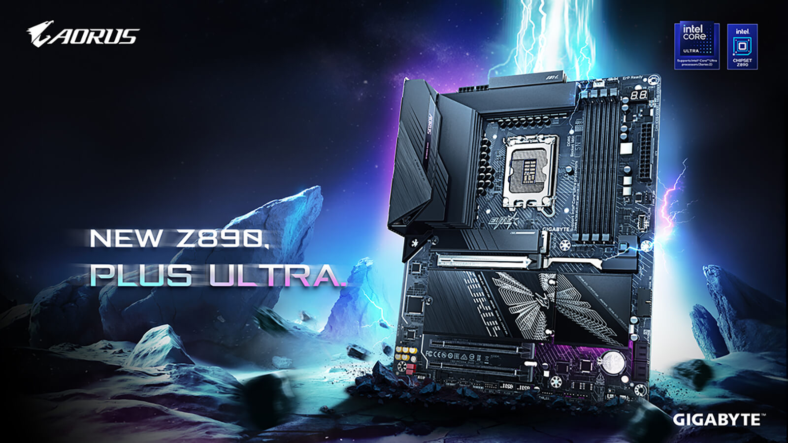 Gigabyte lansează Z890 PLUS, o nouă serie de plăci de bază de