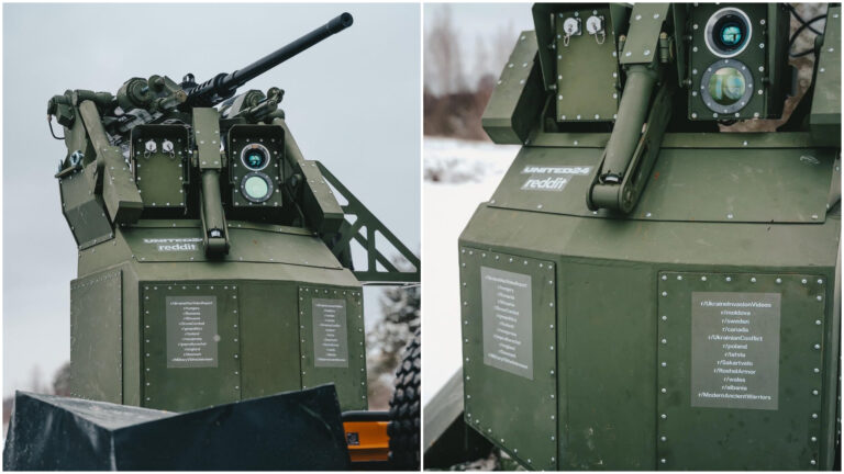 turela de aparare aeriana cumparata pentru ucraina de comunitati de pe Reddit