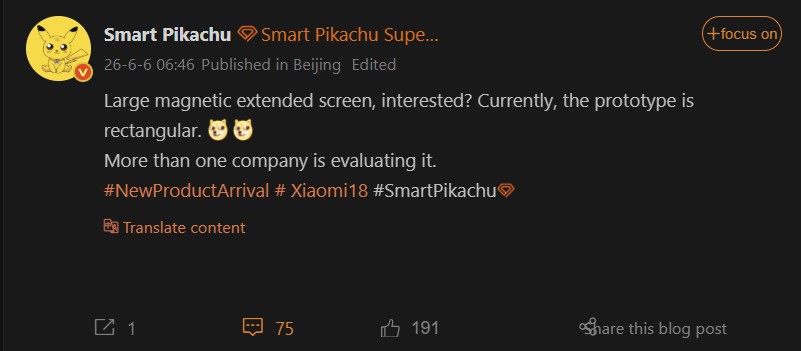 Xiaomi 18